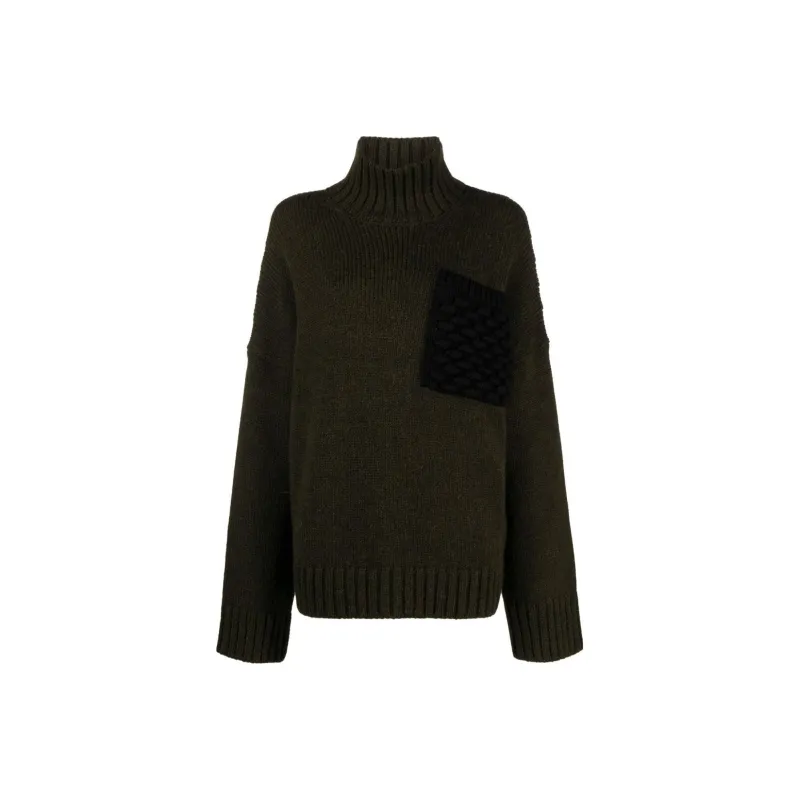 JW Anderson Sweater Women's Olive Green-0