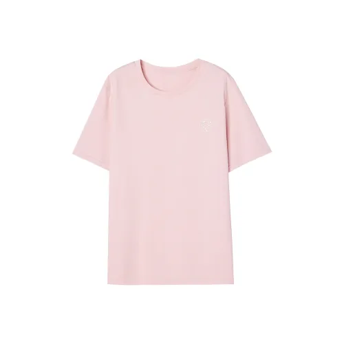GOSO T Shirts Women's Gray Pink