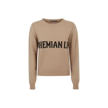 ALBERTA FERRETTI FW21 Fitted Sweater Women's Light Brown