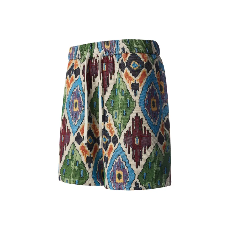UPZCY Casual Shorts Unisex Sri Lanka Blue-30