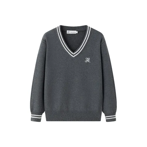 Tokyo Season Sweater Fall Winter Women's Gray