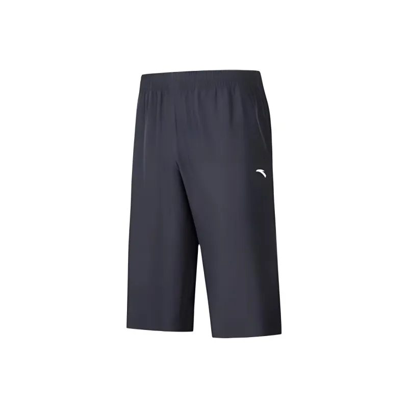 Anta Variety Training Collection Casual Shorts Men's Basic Black-0