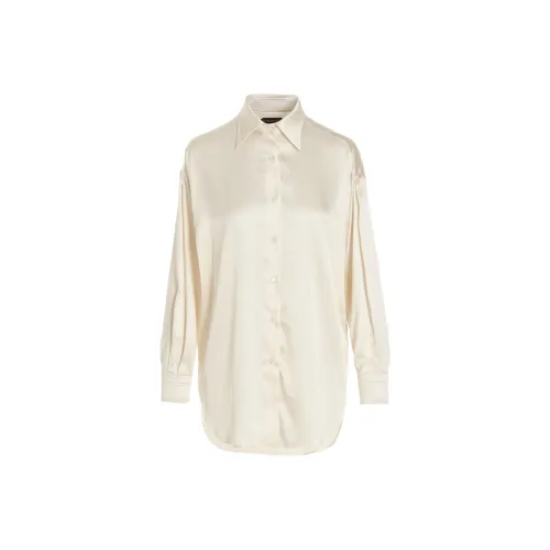 DRIES VAN NOTEN Satin Skirt Olive