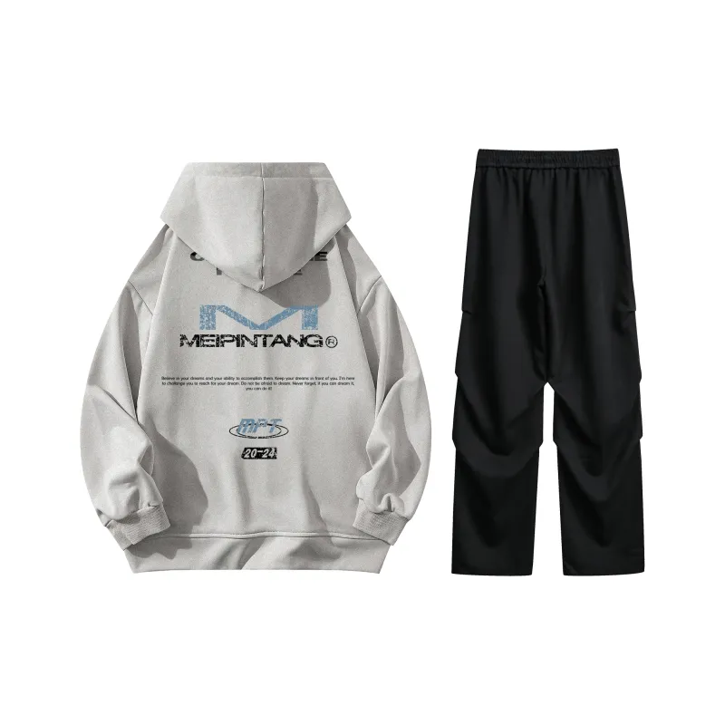 MEIPIN TANG Sweatshirt Set Unisex-20
