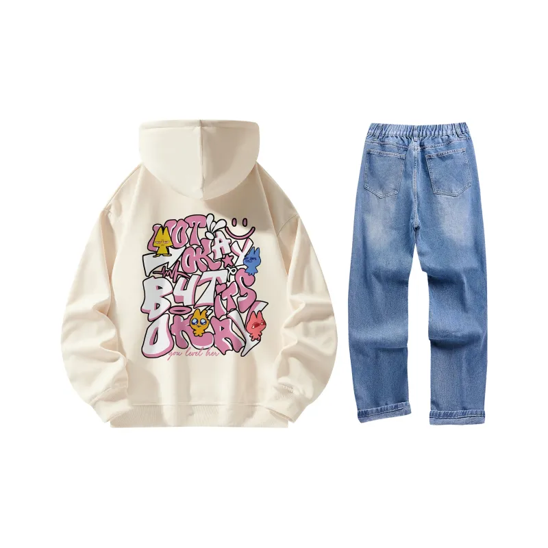 LEVEL Sweatshirt Sets Unisex-24