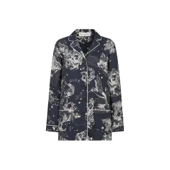 DIOR FW22 Shirt Women's Dark Blue
