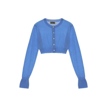 EENK Cashmere Sweaters Women's Blue