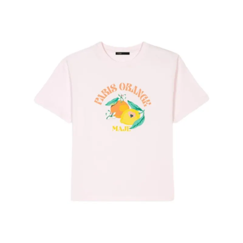 Maje Graphic print T shirt-0