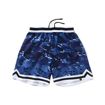 SPALDING Casual Shorts Unisex Blue