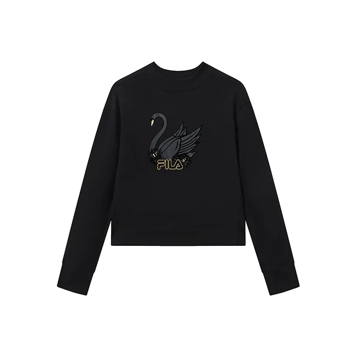 FILA Sweatshirts Women's Jet Black-0