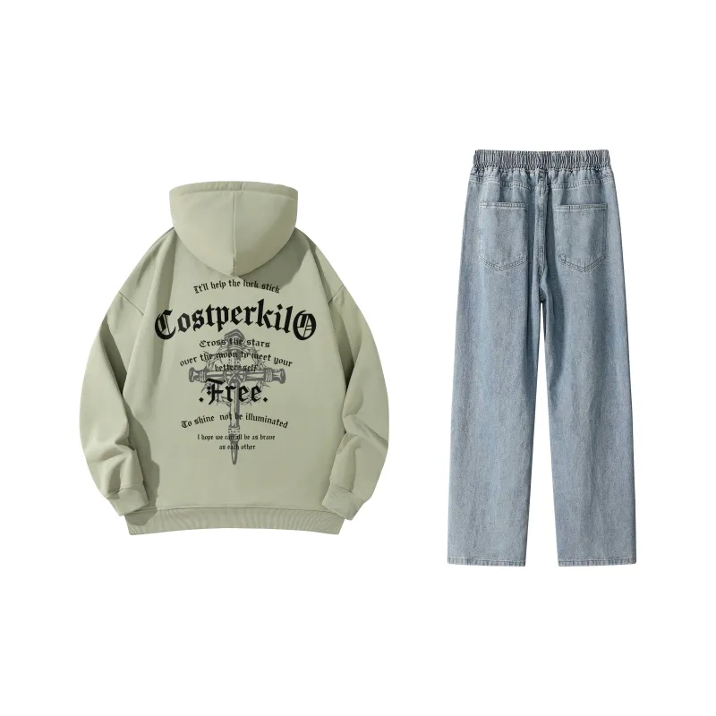 Cost Per Kilo Sweatshirt Set Unisex-34