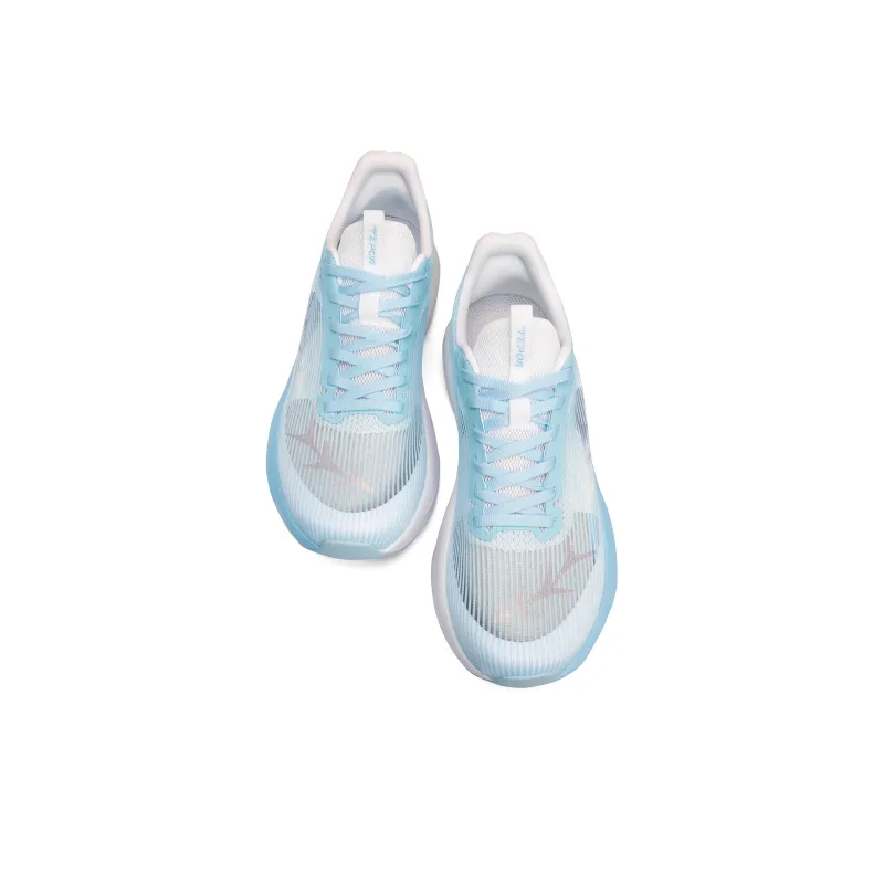 TEPOR Running Shoes Unisex Low Top Misty Blue/Dusk Cloud White/Gradient Black/Ice Blue Pink/Starburst Orange/Duorolan-4