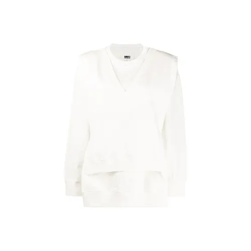 MM6 Maison Margiela Sweatshirts Women's White
