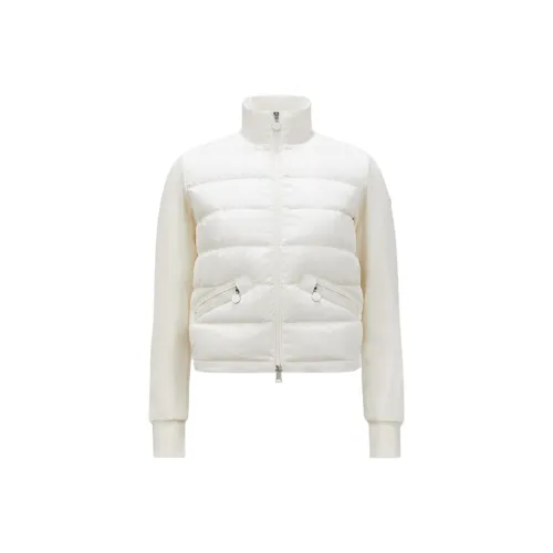 Moncler Panelled Zip Up Puffer Jacket