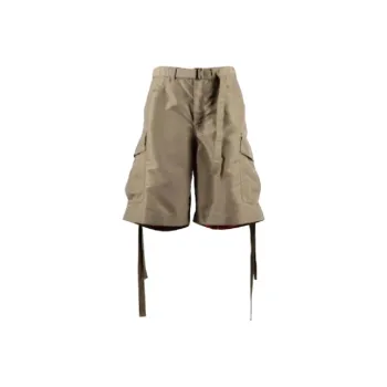 Sacai Belted Cargo Shorts