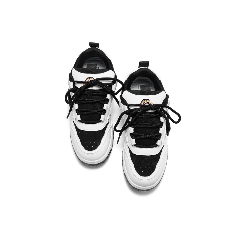 Crayon Shinchan Slip Resistant, Abrasion Resistant, Breathable Low Top Skateboard Shoes Unisex-12