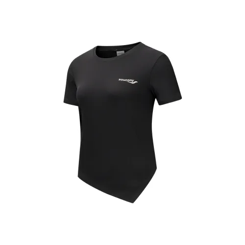 Saucony T Shirt Women's Jet Black