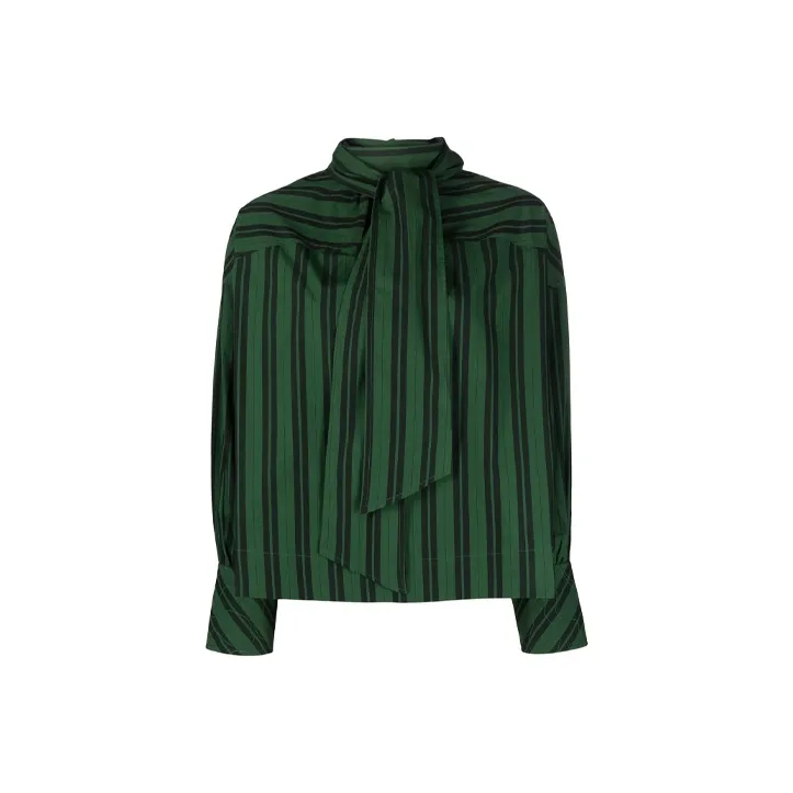 GANNI Shirts Women's Green-0