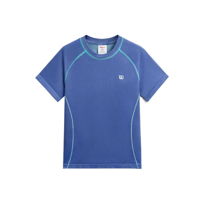 Wilson Regular T Shirt Women's Midnight Blue-0