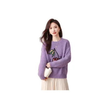 Like The Age Of Water Sweater Women's Purple