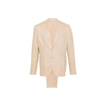 MANUEL RITZ Business Suits Men's Khaki