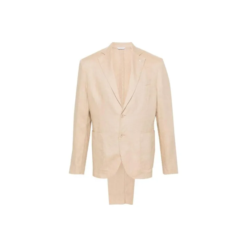 MANUEL RITZ Business Suits Men's Khaki-0