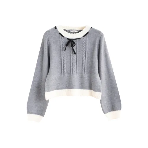 Tonlion sweater effect Women's Medium Heather Gray
