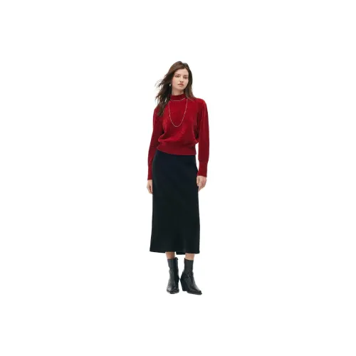 GOELIA aop sweater Women's Pepper Red