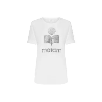 ISABEL MARANT ETOILE Koldi Logo Printed Crewneck T Shirt