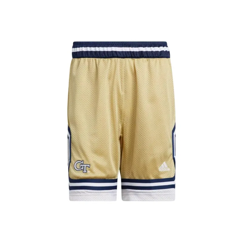 Adidas Free Shipping With AdiClub Yellow Jackets Swingman Shorts-0