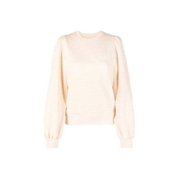 GANNI Sweatshirts Women's Beige-0