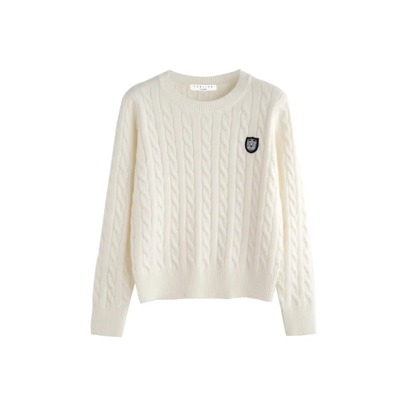 Tonlion Sweaters Women's Ecru-0