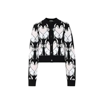 Burberry SS23 The Year Of The Rabbit Knitwear Women's Black