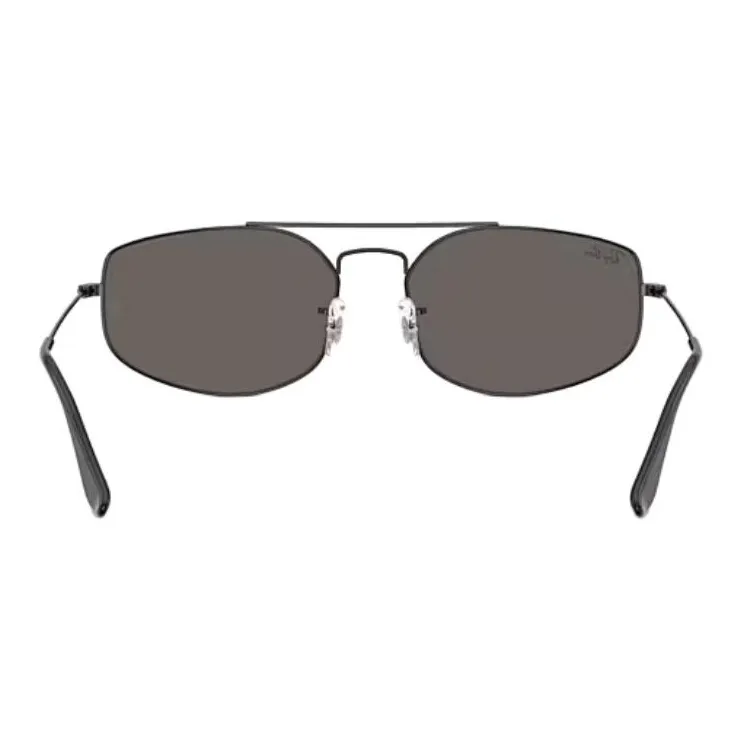 RayBan Metal Aviator Sunglasses Unisex Black-2