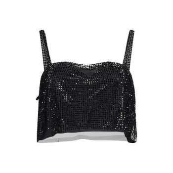 PRADA SS22 Camisole Women's Black