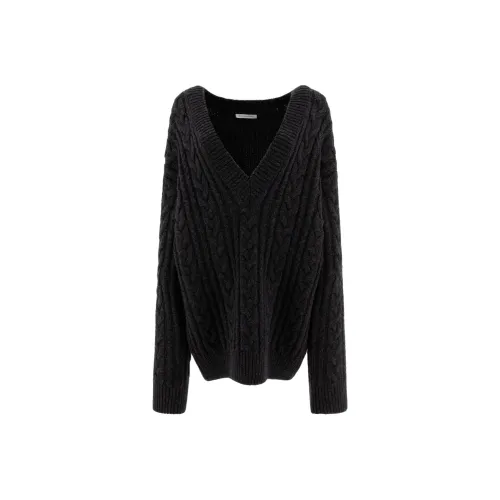 CECILIE BAHNSEN V Neck Oversized Alia Jumper