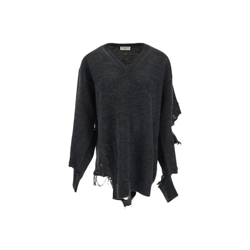 Balenciaga SS22 Sweater Women's Gray-0