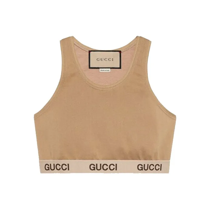 GUCCI X The North Face Sleeveless Top Camel-0