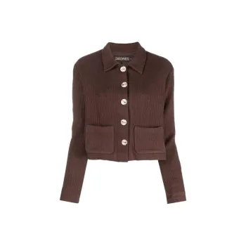 SIEDRÉS Yuna Knit Cropped Cardigan