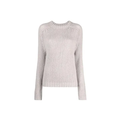 PESERICO Alpaca Wool appliqu Crew neck Jumper
