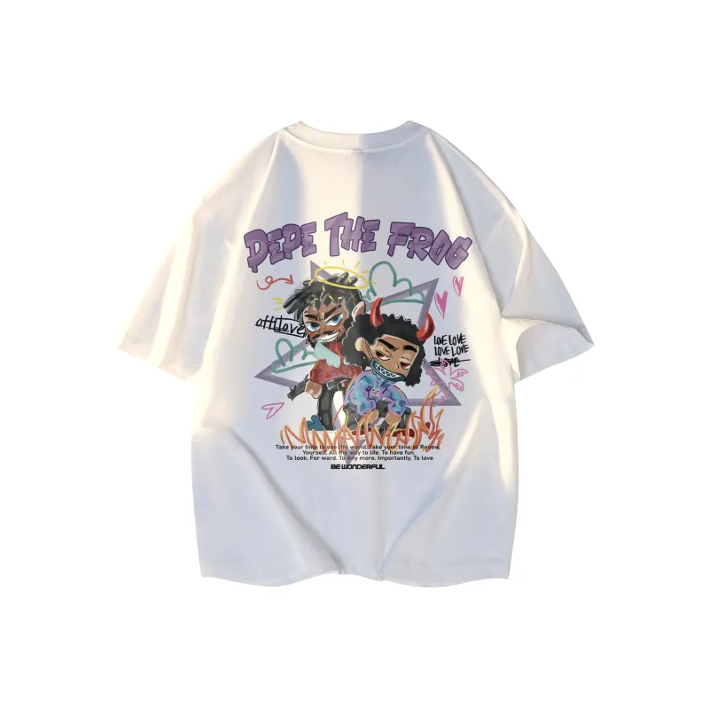 Pepe The Frog T Shirts Unisex-4