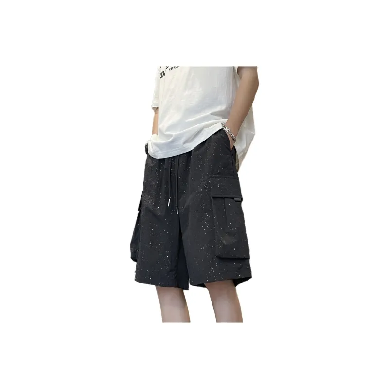 UNthemed Casual Shorts Unisex Black-0