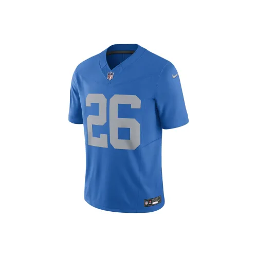 Nike Jahmyr Gibbs Detroit Lions Men's Nike Dri FIT Nfl Limited Football Jersey