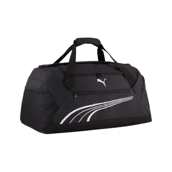 PUMA Recycled Material Gym Bag Medium Size Unisex Black