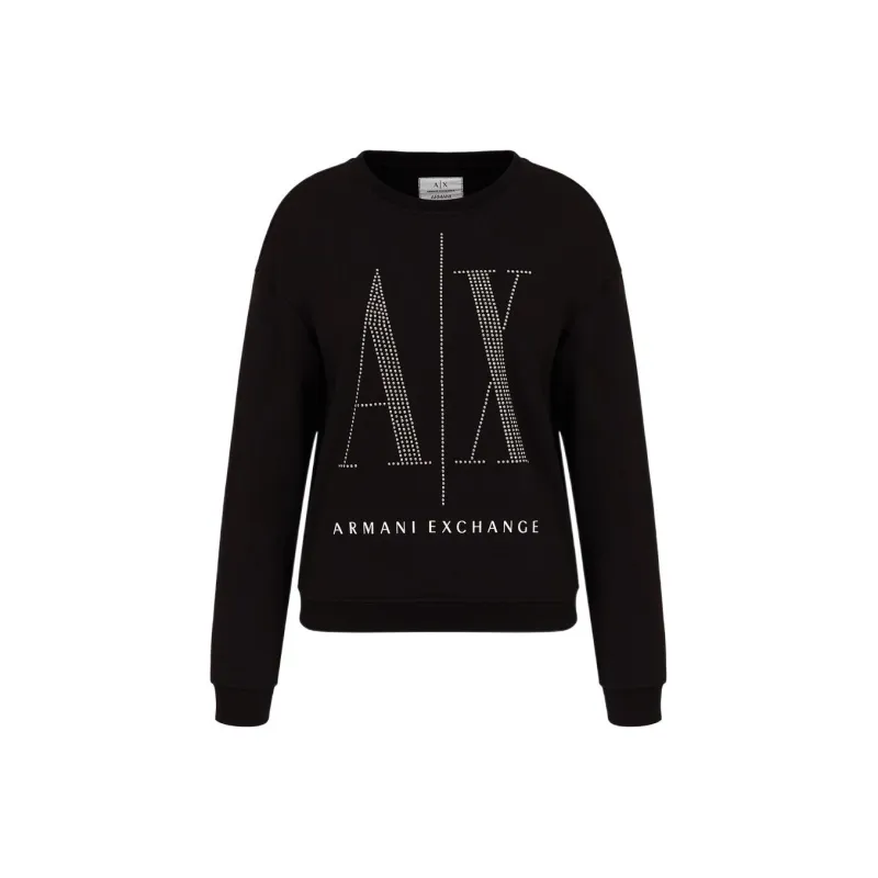 ARMANI EXCHANGE Studded logo Sweatshirt-0