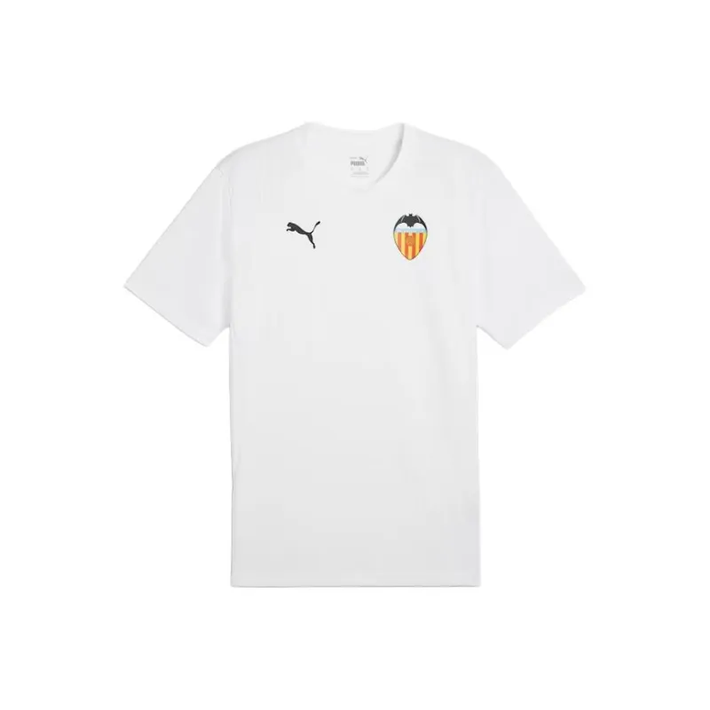 PUMA Valencia CF SS24 Training Jersey Soccer Jerseys Men's White-0