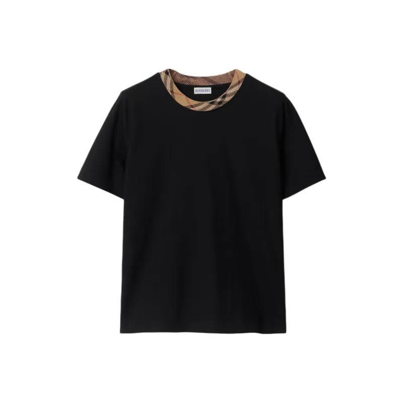 Burberry T Shirts Women's Black-0