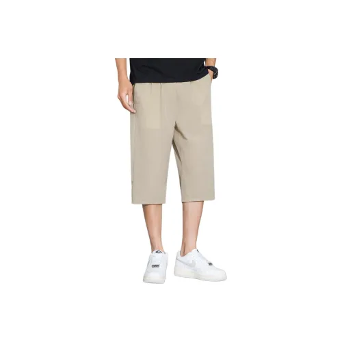 Tonlion Casual Bermuda shorts Men Light Khaki