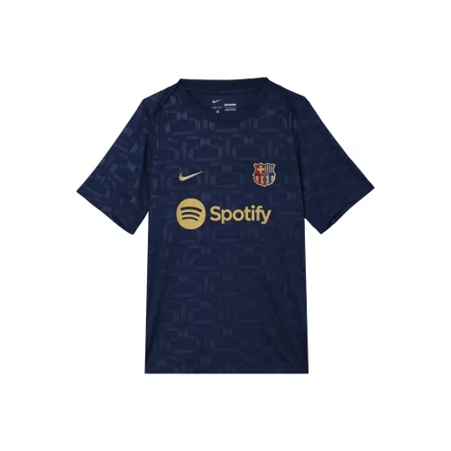 Nike Fc Barcelona Academy Pro Home Men's Nike Dri-FIT Soccer Pre-Match Short-Sleeve Top