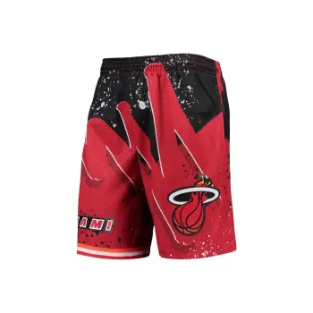 NBA x Mitchell & Ness Miami Heat Hyper Hoops Basketball Shorts Men's Red